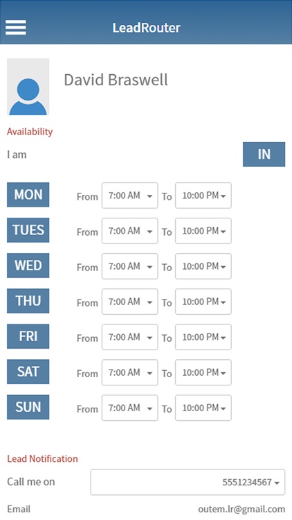 LeadRouter Mobile screenshot-4