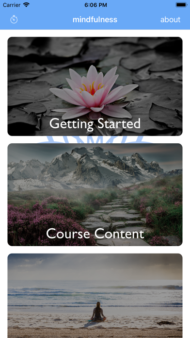 mindfulness study app screenshot 2