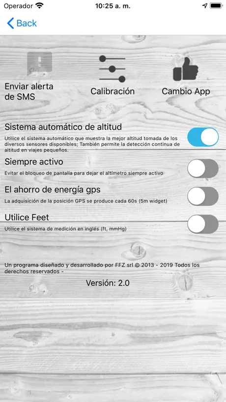altímetro profesional