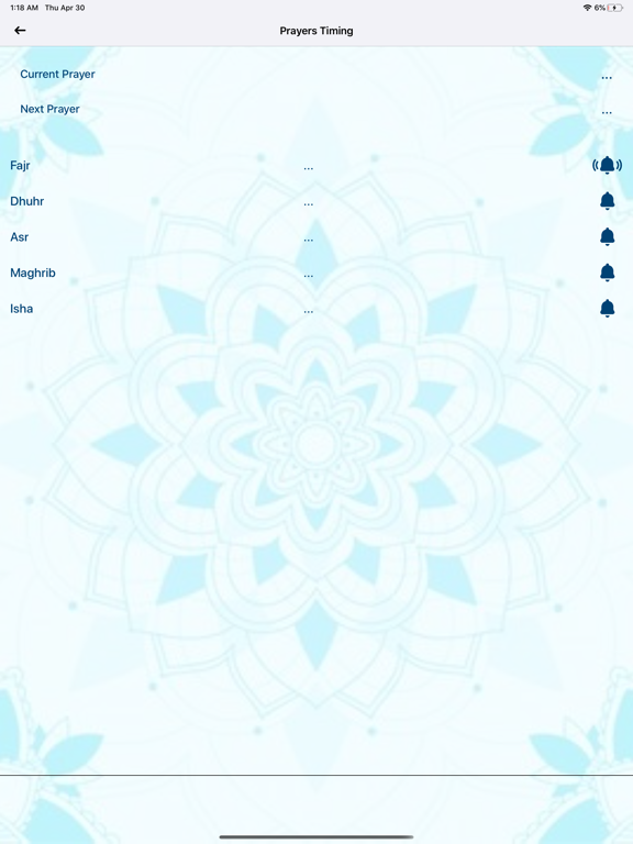 Holy Quran with Talawat iPad screenshot 8 - Reference app