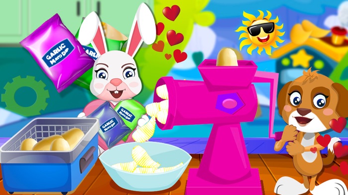 Potato Chips Cooking Game