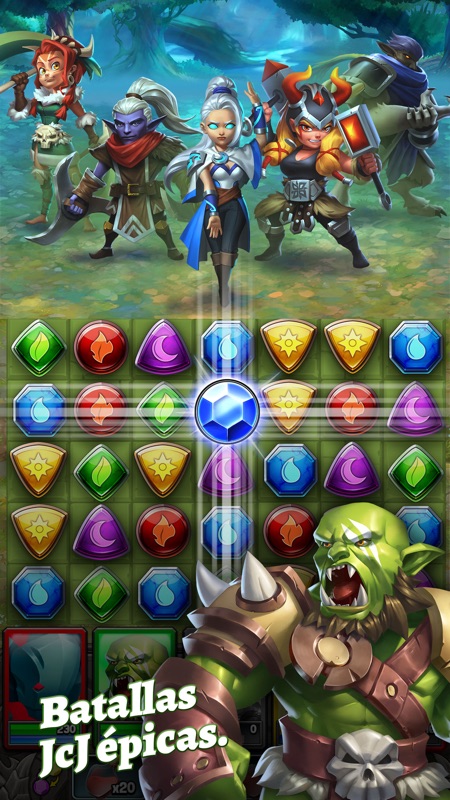 Legends & Dragons: Puzzle RPG screenshot 3