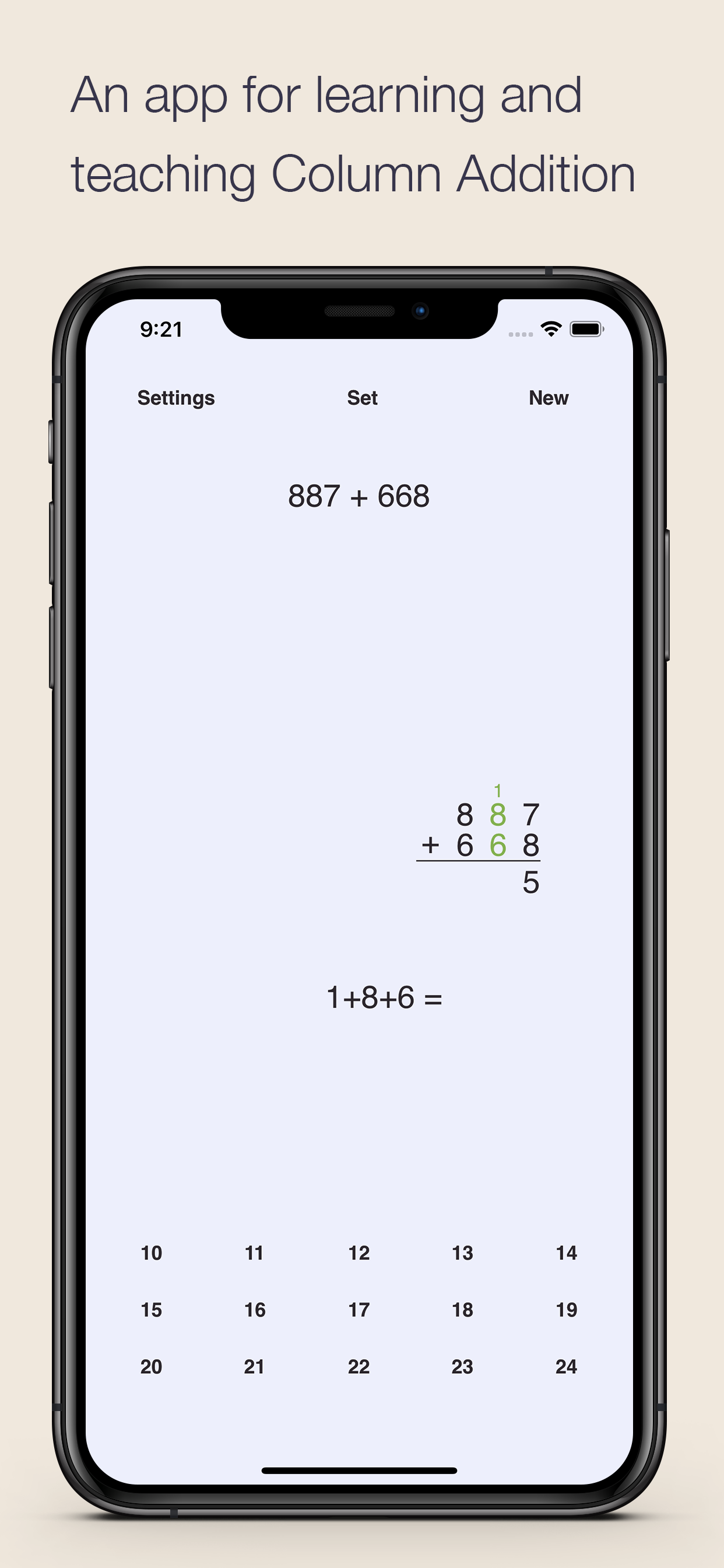 Column Addition