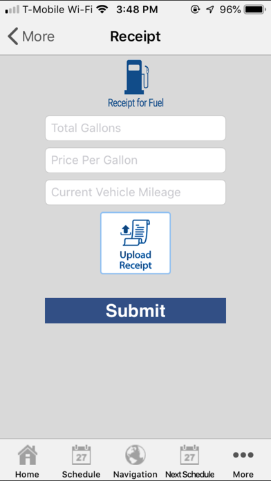 NEMT Paratransit Screenshot