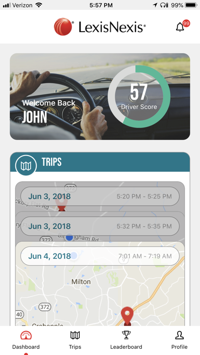 LexisNexis® Telematics US Screenshot