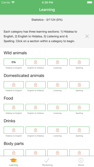 Screenshot #3 pour Hidatsa Vocab Builder