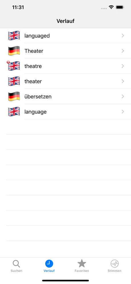 Deutsch & Englisch Wörterbuch