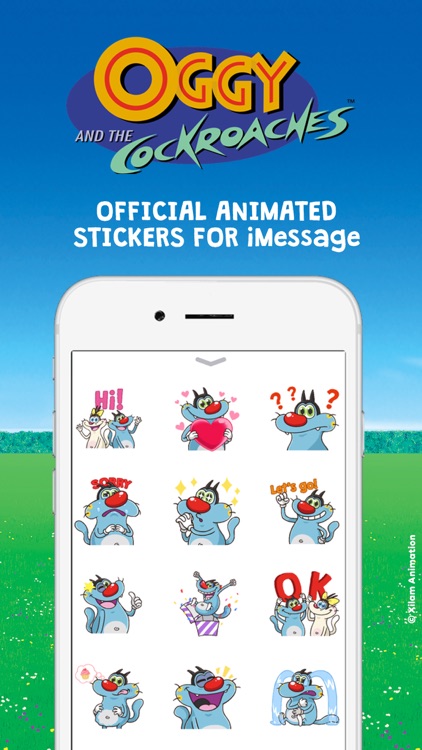 Oggy Stickers