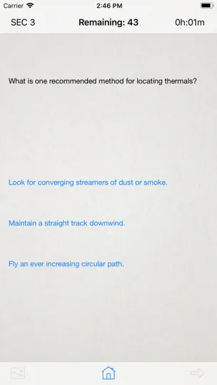 Captura de pantalla de Private Pilot Glider Test Prep en iPhone 2