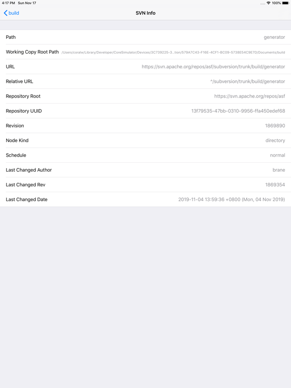 App screenshot