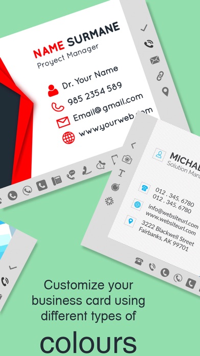 Business Cards Creator + Maker Screenshot