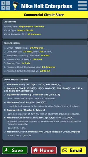 Mike Holt's Electrical Toolbox screenshot 4