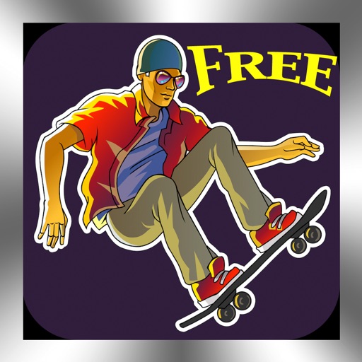 Skateboarding 3D Free Top Skater Action Board Game icon