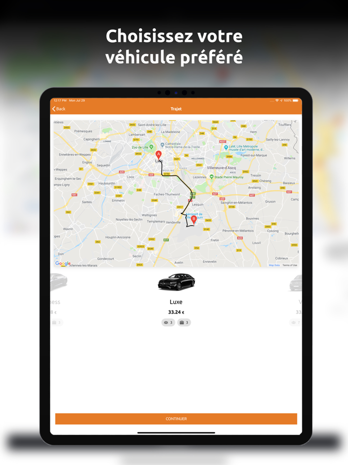 OhCab  Réserver Un VTC