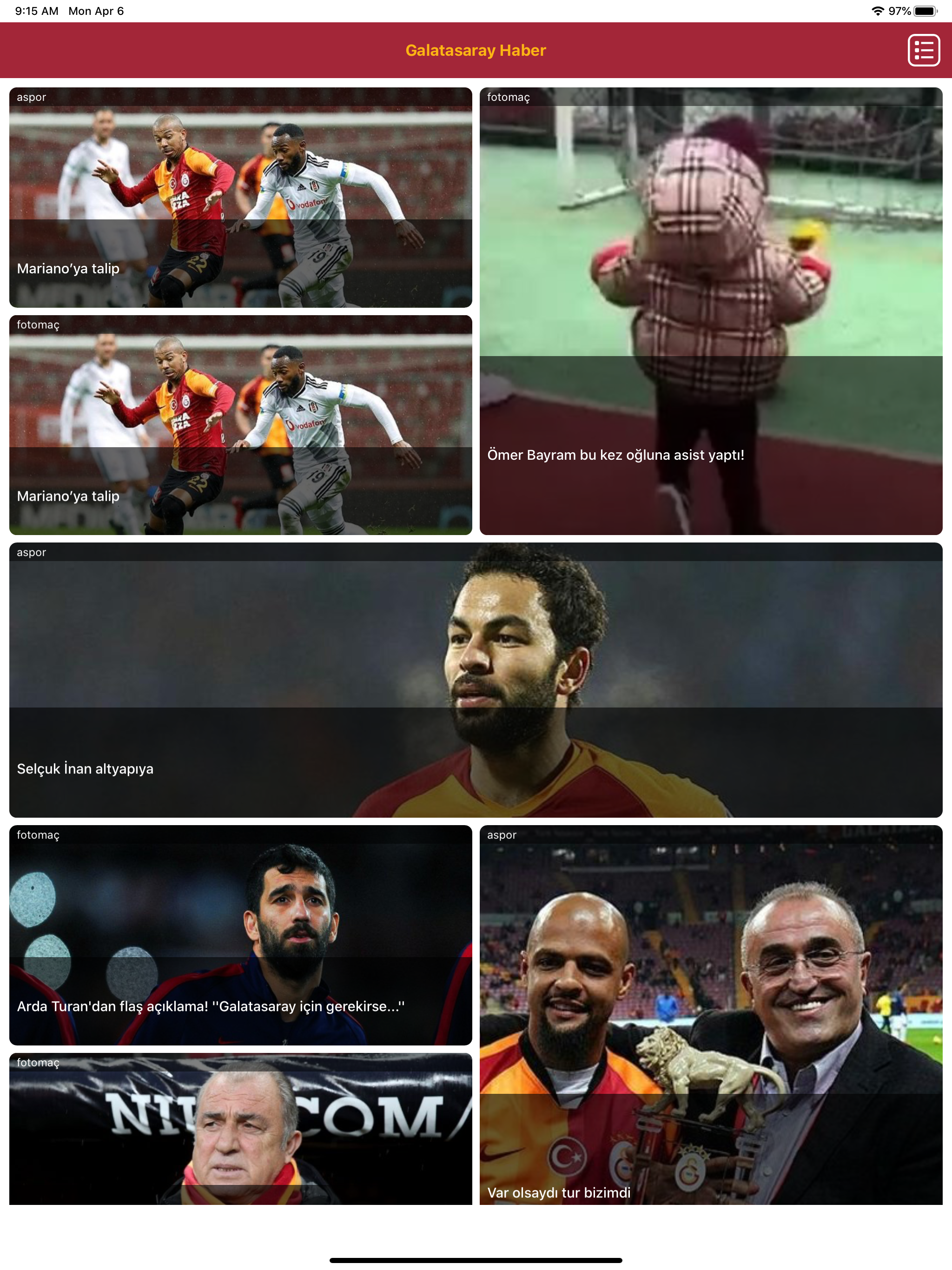 GS Spor Haber screenshot 6