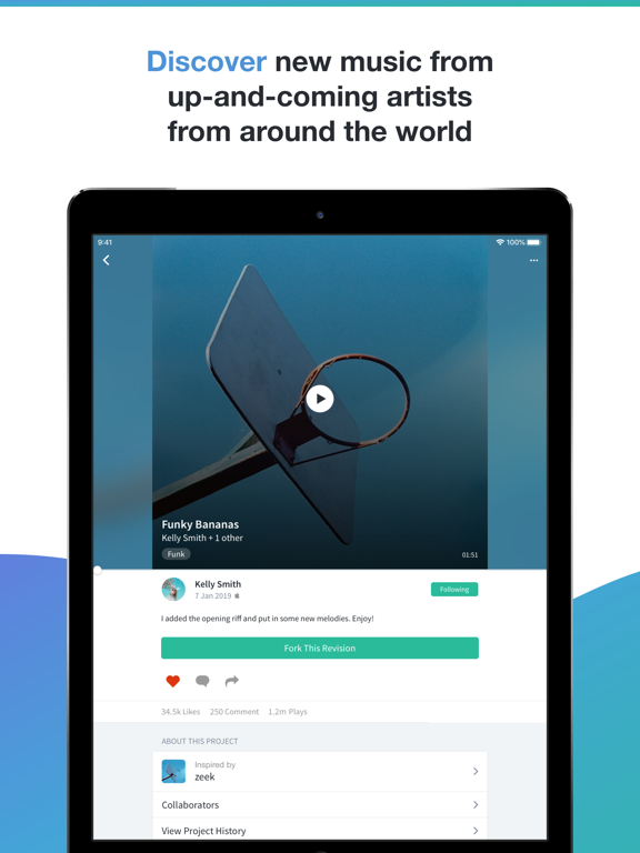 iPad Image of BandLab – Music Making Studio