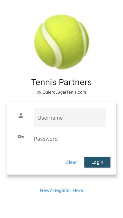 Tennis Partners Screenshot