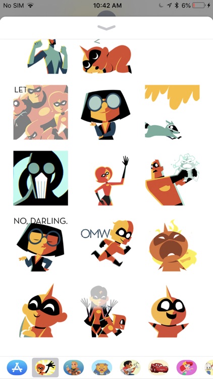 Pixar Stickers: Incredibles 2 screenshot-3