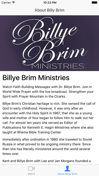 Billye Brim Official Screenshot