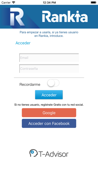 How to cancel & delete RankiaTAdvisor from iphone & ipad 1