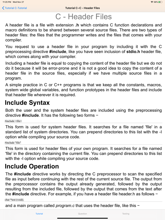 Screenshot #6 pour Tutorial for C