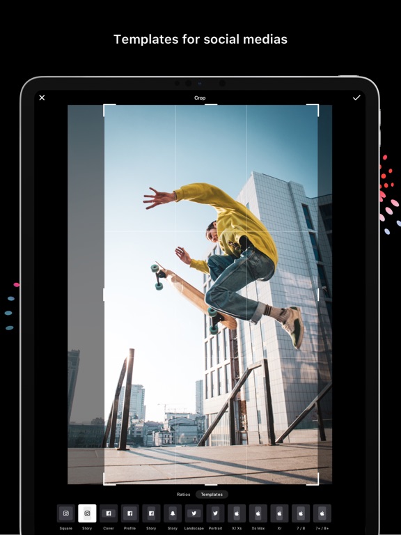 Disflow - Motion Image Editor iPad screenshot 7 - Photo & Video app