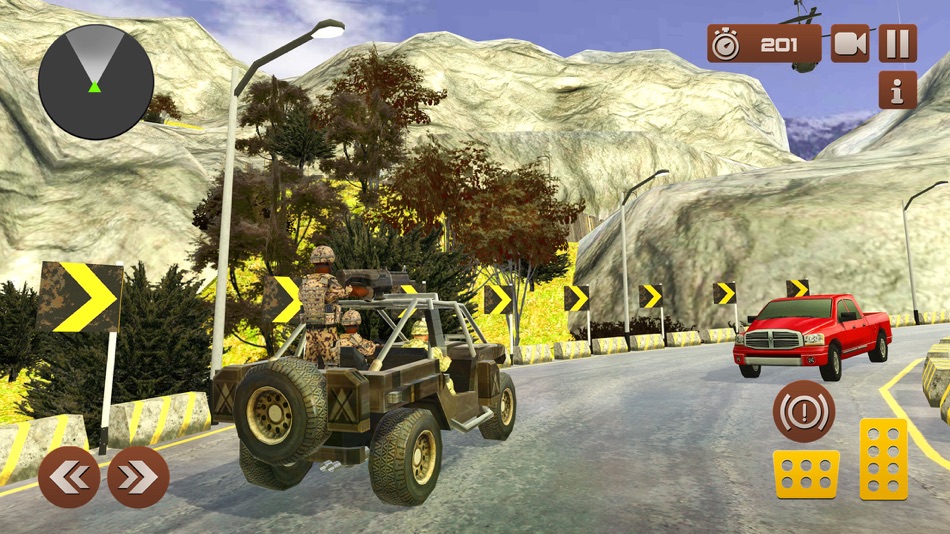 #3. Army Border Cargo Transport (iOS) By: Sundas Ahmed