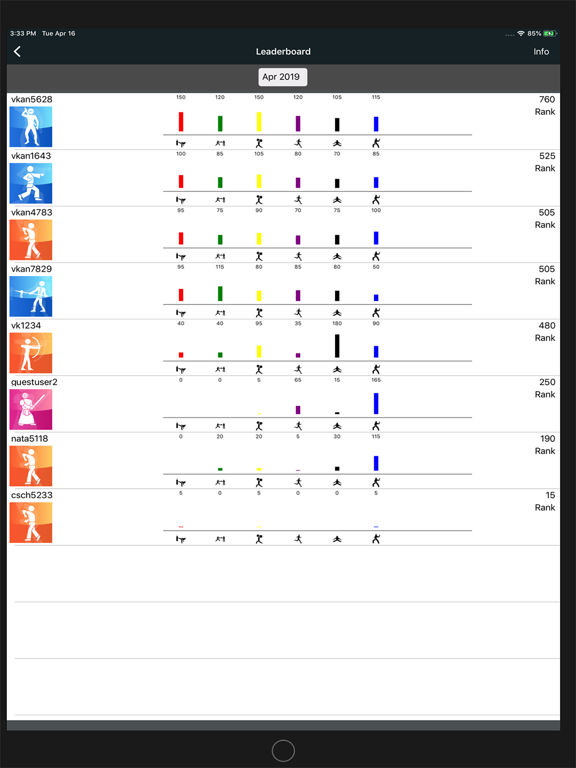 Iain Abernethy iPad screenshot 5 - Health & Fitness app
