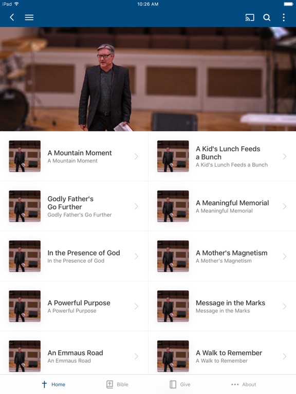 Fishing Creek Arbor iPad screenshot 2 - Lifestyle app