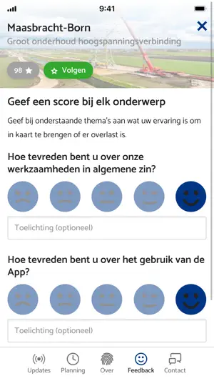 TenneT BouwApp screenshot 4