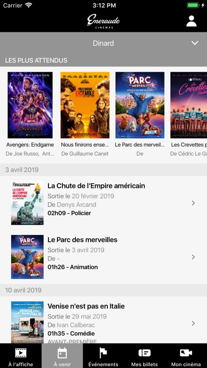 Émeraude Cinémas