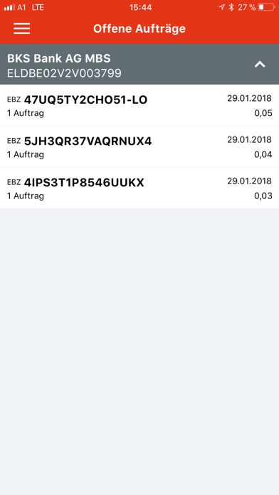 BKS Bank - Business Screenshot