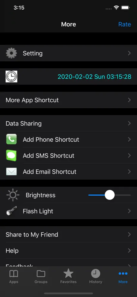 Shortcut Manager