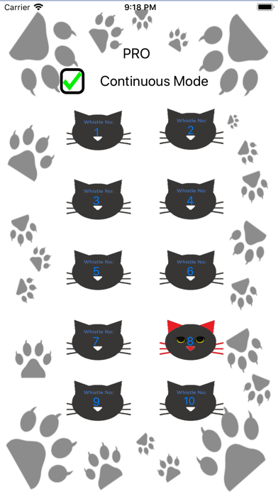 Cat Whistle Pro screenshot 3