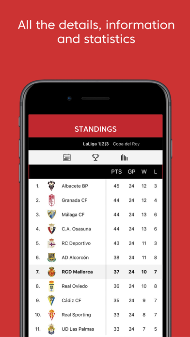 RCD Mallorca Official App Screenshot