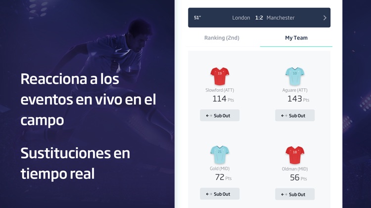FOOSIO - Mánager de fútbol
