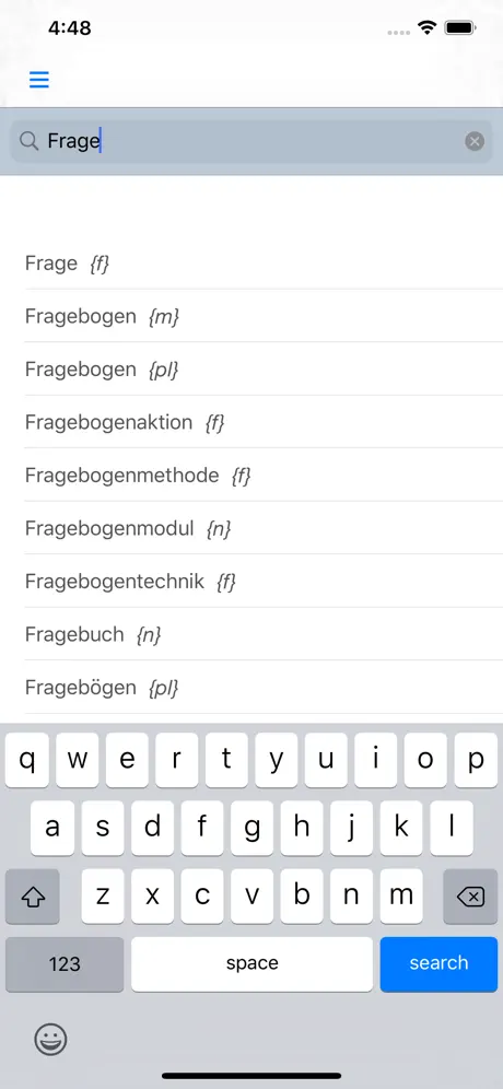 German Article Finder