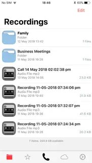 call recorder ℡ iphone screenshot 4