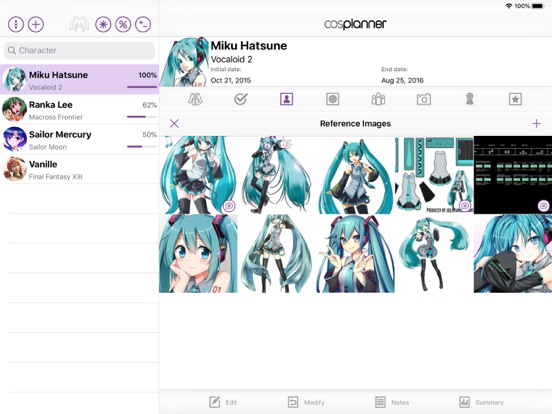 Screenshot #6 pour Cosplanner