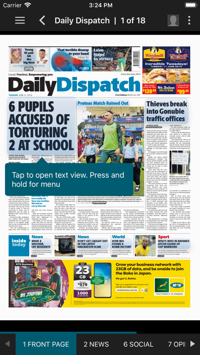 Daily Dispatch E-Editionのおすすめ画像1