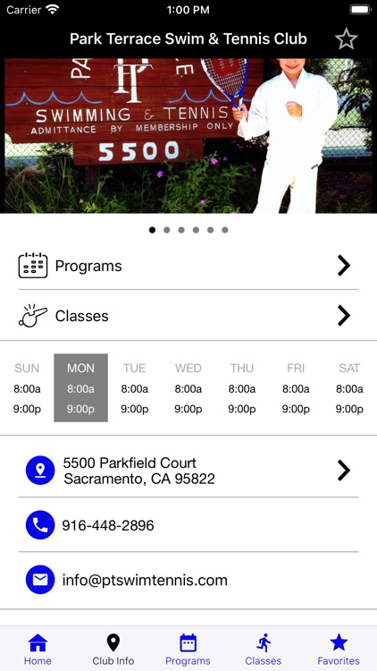 PT Swim and Tennis Mobile App screenshot-4