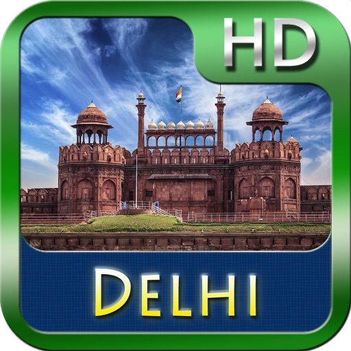 Delhi Offline Map Travel Guide icon