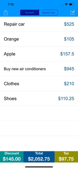 Expense Tracker: Shopping List(圖2)-速報App
