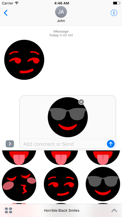 Screenshot #1 pour Horrible Black Smiles