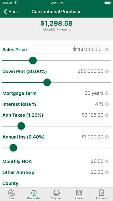 WGB: Mobile Mortgage Screenshot