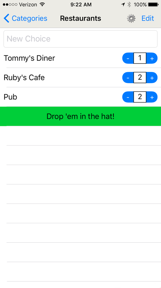 #3. HatPick-Lite (iOS) By: Rick Hutchinson