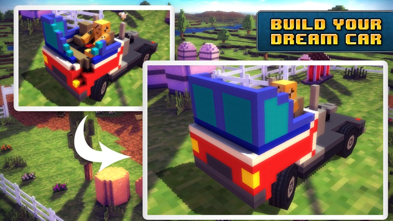 Blocky Roads Adventure screenshot 2