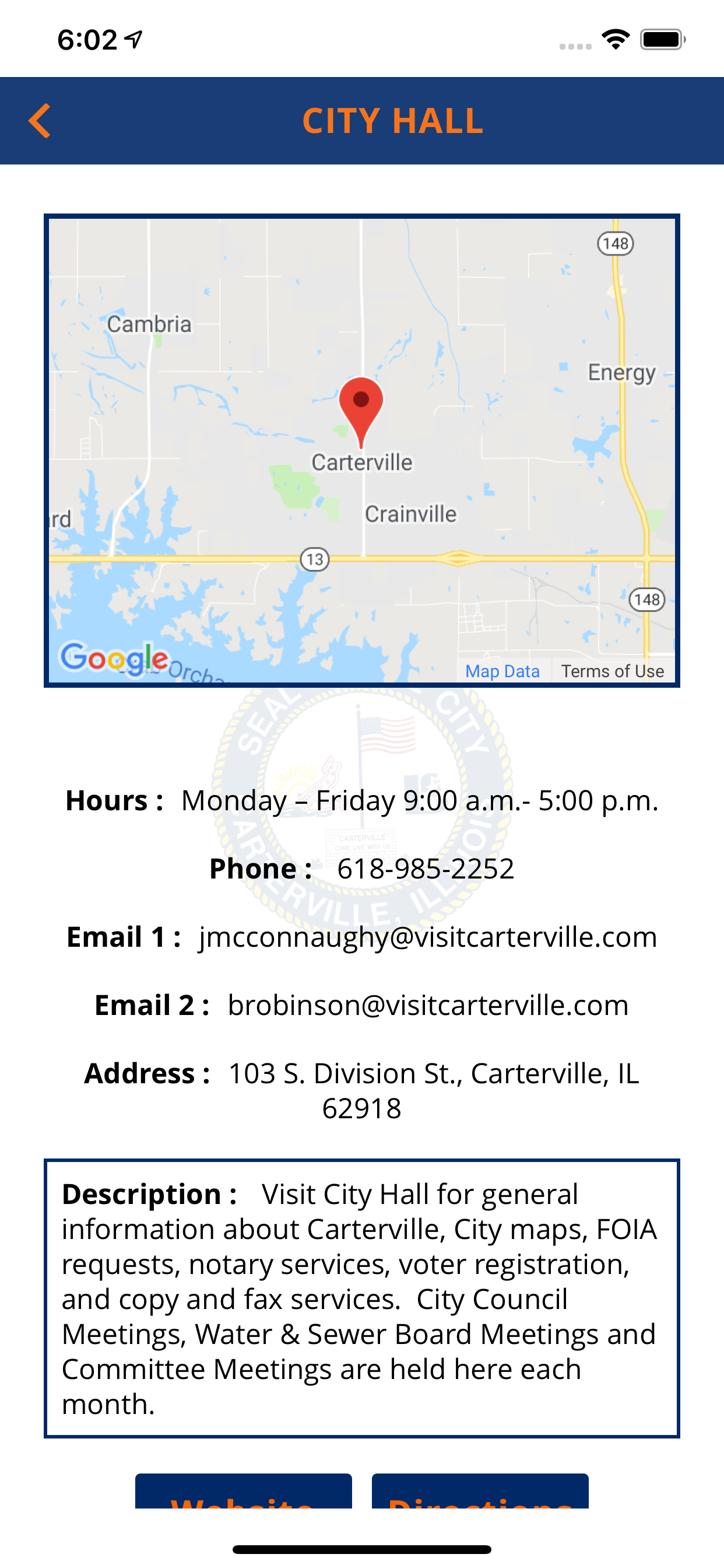 Carterville 311