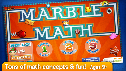 Screenshot #1 pour Marble Math