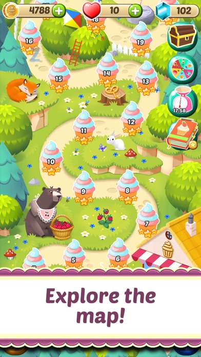 Mahjong Cupcake Bakery Puzzle Screenshot